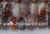 CRB1381 15.5 inches 6*10mm faceted rondelle botswana agate beads