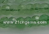 CRB1459 15.5 inches 5*8mm faceted rondelle green fluorite beads