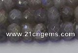 CRB1854 15.5 inches 6*10mm faceted rondelle labradorite beads