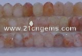 CRB1870 15.5 inches 2.5*4mm faceted rondelle sunstone beads