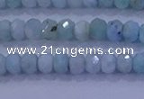 CRB1895 15.5 inches 3*5mm faceted rondelle larimar beads