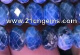 CRB1990 15.5 inches 6*8mm faceted rondelle apatite beads wholesale