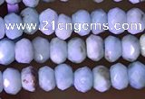 CRB2231 15.5 inches 2*3mm faceted rondelle larimar beads