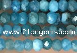 CRB2245 15.5 inches 2*3mm faceted rondelle apatite beads