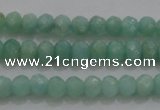 CRB226 15.5 inches 2.5*4mm faceted rondelle amazonite beads