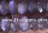 CRB2287 15.5 inches 5*8mm faceted rondelle moonstone beads