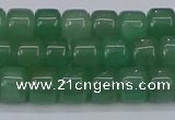 CRB2503 15.5 inches 6*8mm rondelle green aventurine beads