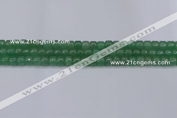 CRB2503 15.5 inches 6*8mm rondelle green aventurine beads