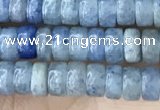 CRB2553 15.5 inches 2*4mm heishi blue aventurine beads wholesale