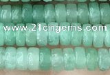 CRB2554 15.5 inches 2*4mm heishi green aventurine beads wholesale