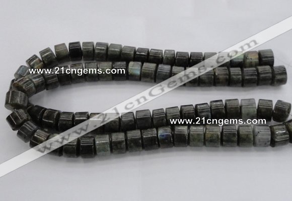 CRB256 15.5 inches 10*14mm rondelle labradorite gemstone beads