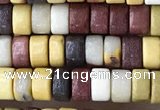 CRB2574 15.5 inches 2*4mm heishi mookaite beads wholesale