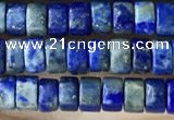 CRB2578 15.5 inches 2*4mm heishi lapis lazuli beads wholesale