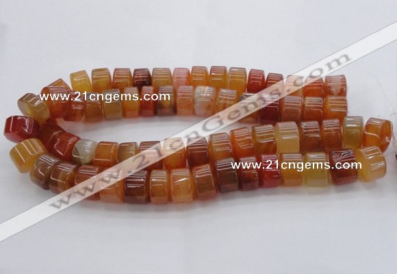 CRB258 15.5 inches 13*18mm rondelle carnelian gemstone beads