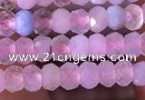 CRB2605 15.5 inches 2*3mm faceted rondelle morganite beads