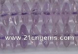 CRB262 15.5 inches 5*12mm rondelle amethyst gemstone beads