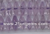 CRB262 15.5 inches 5*12mm rondelle amethyst gemstone beads