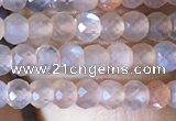 CRB2620 15.5 inches 2*3mm faceted rondelle moonstone beads