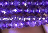 CRB2630 15.5 inches 2*3mm faceted rondelle amethyst beads