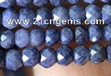 CRB2641 15.5 inches 2*3mm faceted rondelle sapphire beads