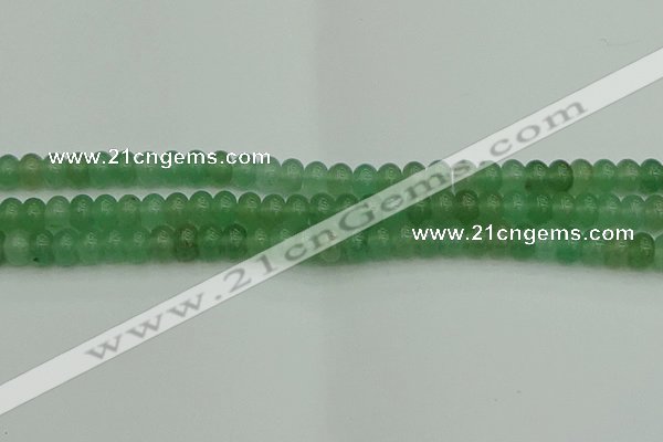 CRB2821 15.5 inches 5*8mm rondelle green aventurine beads