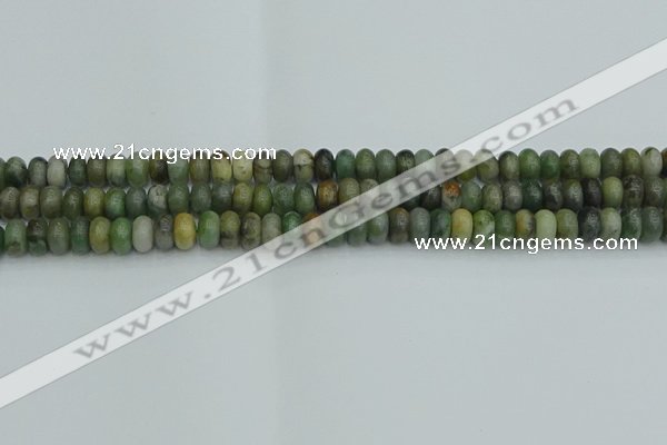 CRB2830 15.5 inches 4*6mm rondelle jade gemstone beads