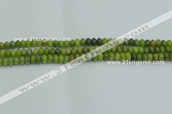 CRB2835 15.5 inches 4*6mm rondelle Chinese chrysoprase beads