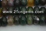 CRB2867 15.5 inches 6*10mm rondelle Indian agate beads