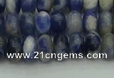 CRB2881 15.5 inches 5*8mm rondelle sodalite beads wholesale