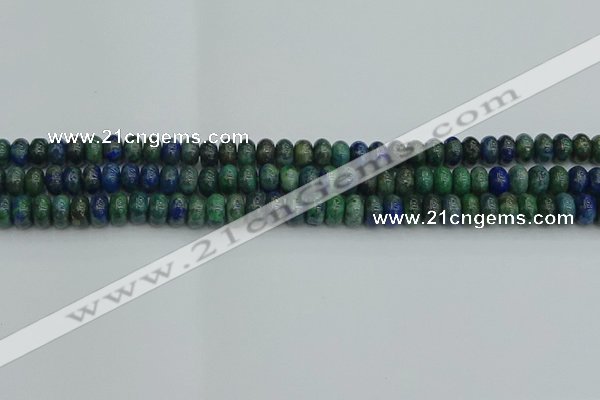 CRB2890 15.5 inches 4*6mm rondelle chrysocolla beads wholesale