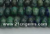 CRB2891 15.5 inches 5*8mm rondelle chrysocolla beads wholesale