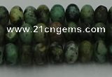 CRB2900 15.5 inches 4*6mm rondelle African turquoise beads