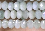 CRB3166 15.5 inches 2.5*4mm faceted rondelle tiny jade beads