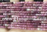 CRB3201 15.5 inches 2*3.5mm faceted rondelle tourmaline beads