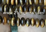 CRB4008 15.5 inches 2.5*4.5mm rondelle yellow tiger eye beads wholesale