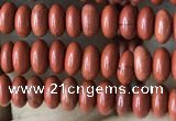 CRB4014 15.5 inches 2.5*4.5mm rondelle red jasper beads wholesale