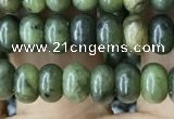 CRB4041 15.5 inches 4*6mm rondelle Canadian jade beads wholesale