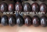 CRB4057 15.5 inches 4*6mm rondelle brecciated jasper beads wholesale