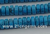 CRB440 15.5 inches 5*8mm rondelle turquoise beads wholesale