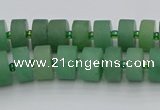 CRB473 15.5 inches 6*10mm tyre green aventurine beads wholesale