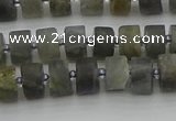 CRB482 15.5 inches 5*8mm tyre labradorite gemstone beads