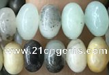 CRB5315 15.5 inches 4*6mm rondelle amazonite beads wholesale