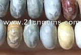 CRB5334 15.5 inches 5*8mm rondelle sky eye jasper beads