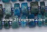CRB538 15.5 inches 6*12mm tyre apatite gemstone beads wholesale