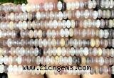 CRB5409 15 inches 2.5*4mm rondelle strawberry quartz beads
