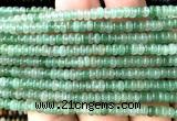 CRB5428 15 inches 2.5*4mm rondelle green aventurine jade beads