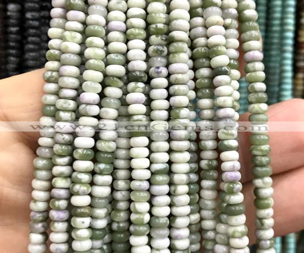 CRB5433 15 inches 2.5*4mm rondelle lucky jade beads wholesale