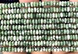 CRB5434 15 inches 2.5*4mm rondelle Qinghai jade beads wholesale