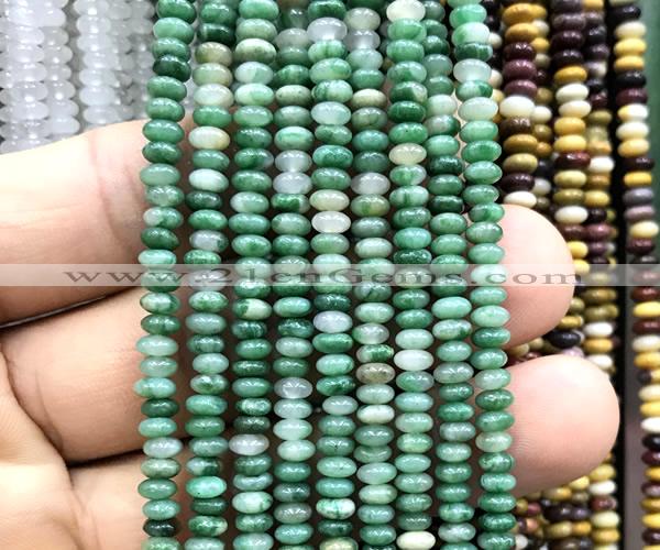 CRB5435 15 inches 2.5*4mm rondelle African jade beads wholesale