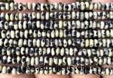CRB5451 15 inches 2.5*4mm rondelle dalmatian jasper beads
